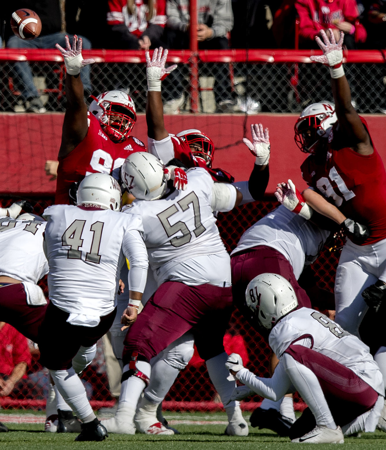 Nebraska vs. Bethune-Cookman, 10/27